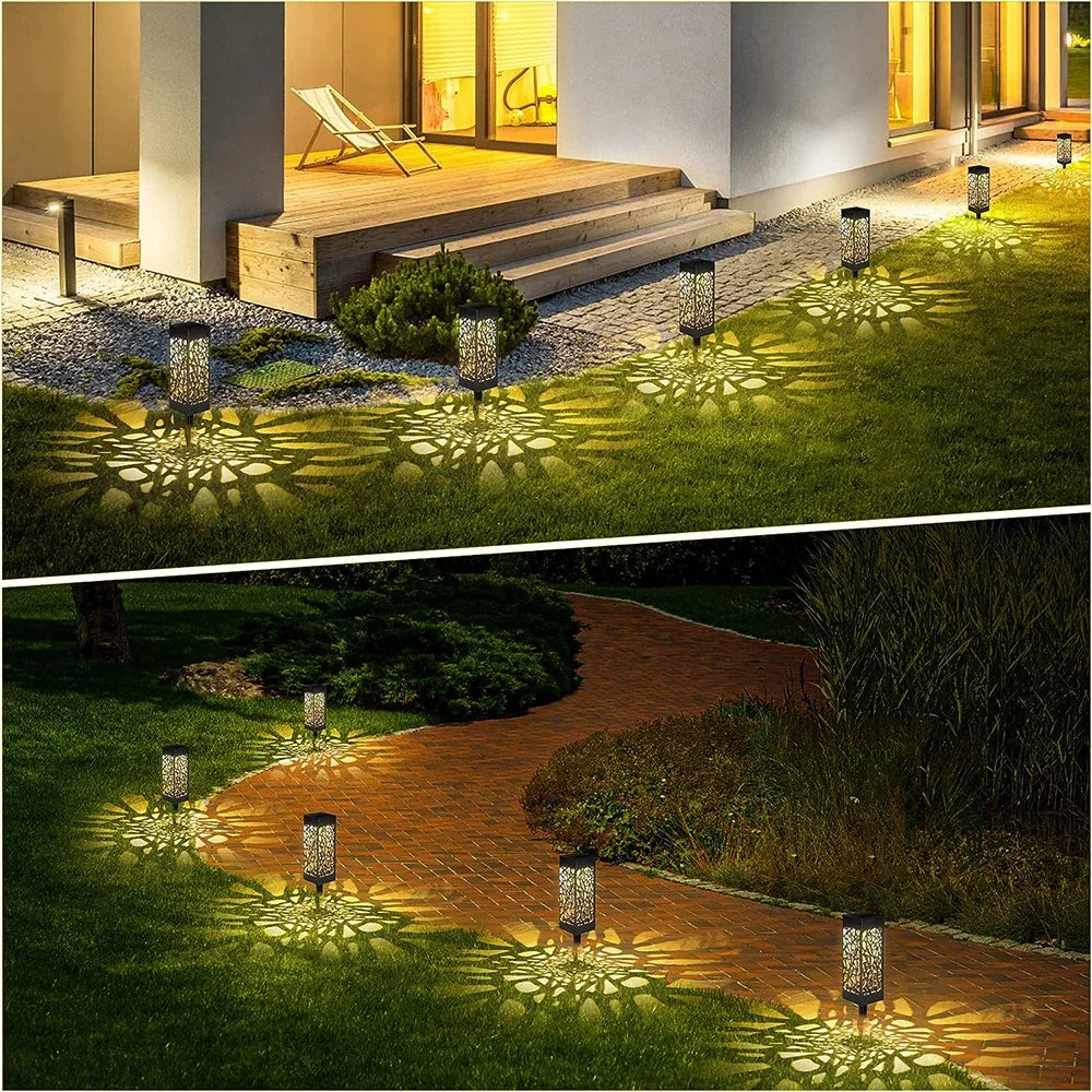 GardenGlow™ - Solarna lampka dekoracyjna (zestaw 4 sztuk)