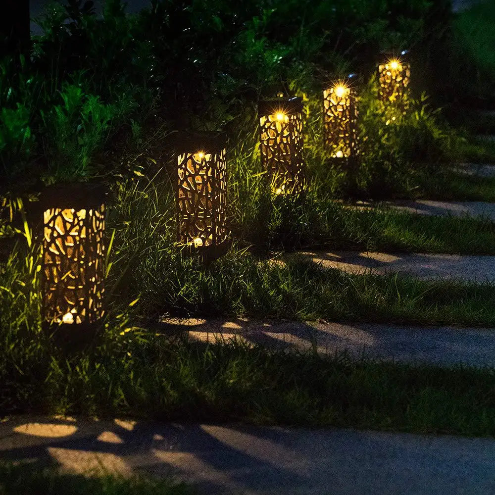 GardenGlow™ - Solarna lampka dekoracyjna (zestaw 4 sztuk)