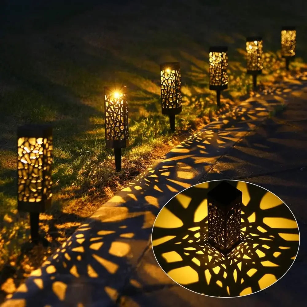 GardenGlow™ - Solarna lampka dekoracyjna (zestaw 4 sztuk)