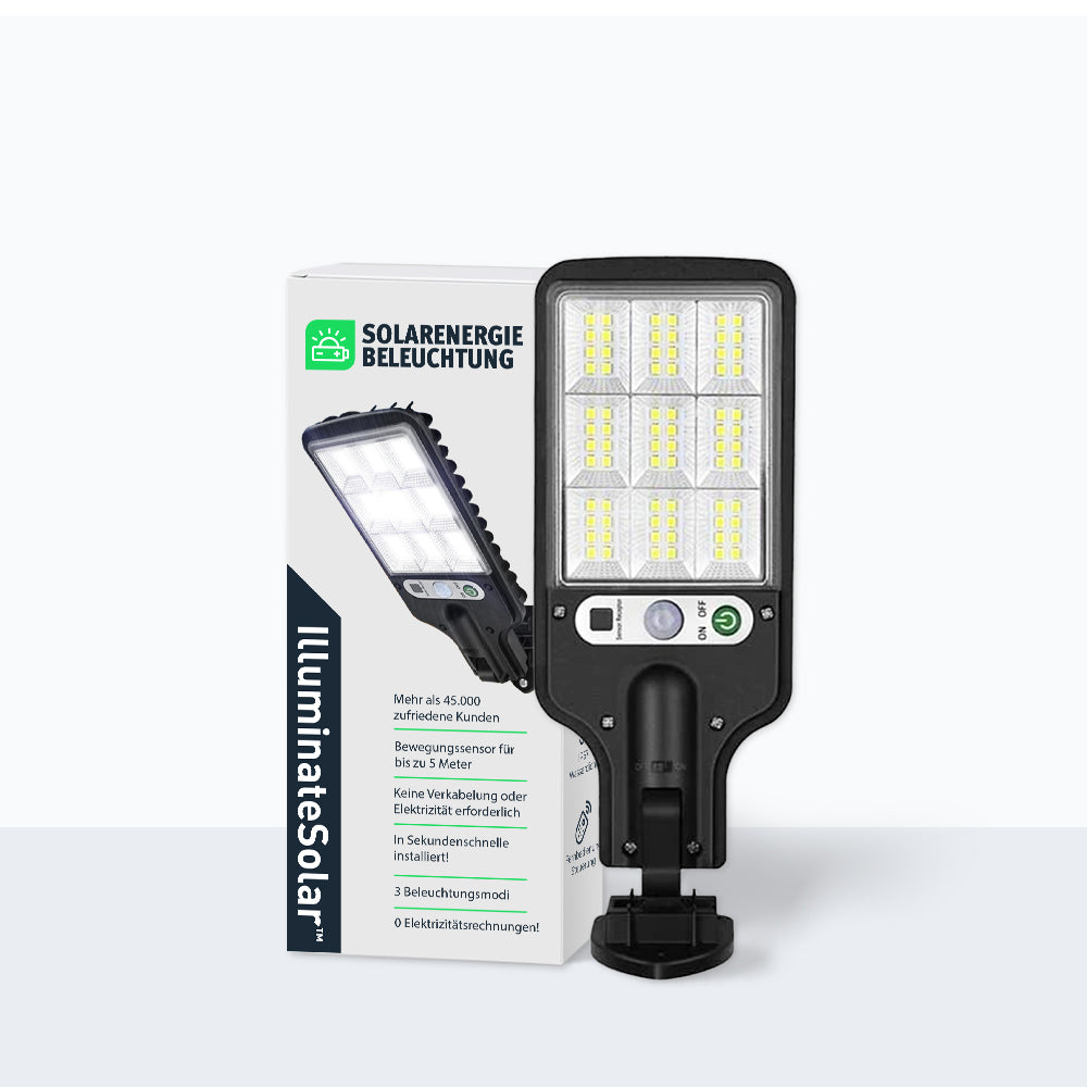IlluminateSolar - Ultimativna solarna LED ulična svetilka