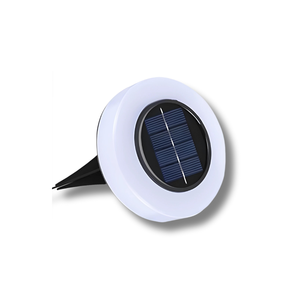 SolarGlow – Flache Solar-Bodenspots mit LED