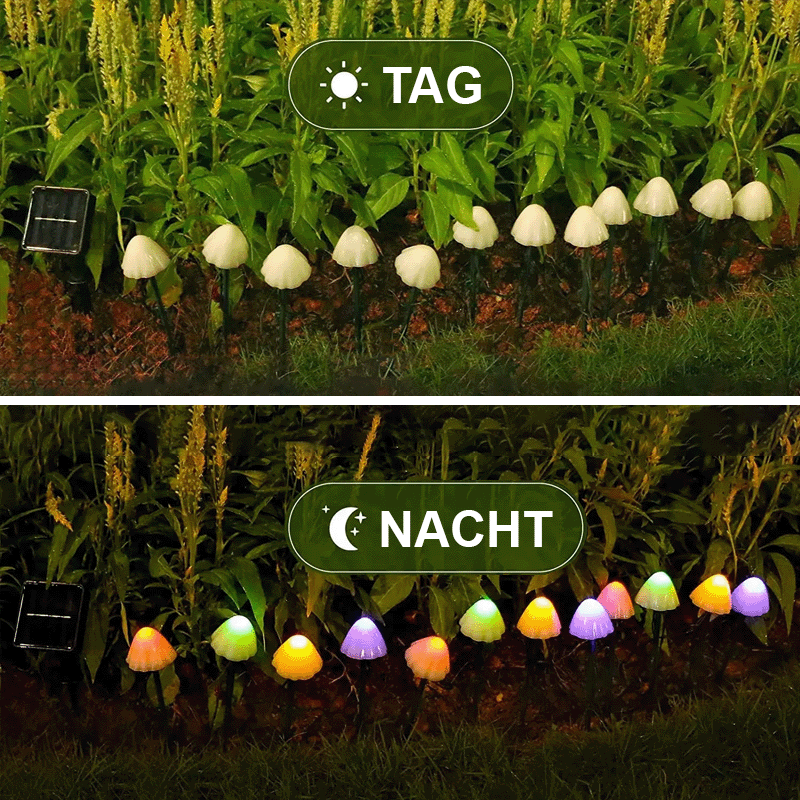 SunShroom™ - Solar Garten-Pilz-Leuchten