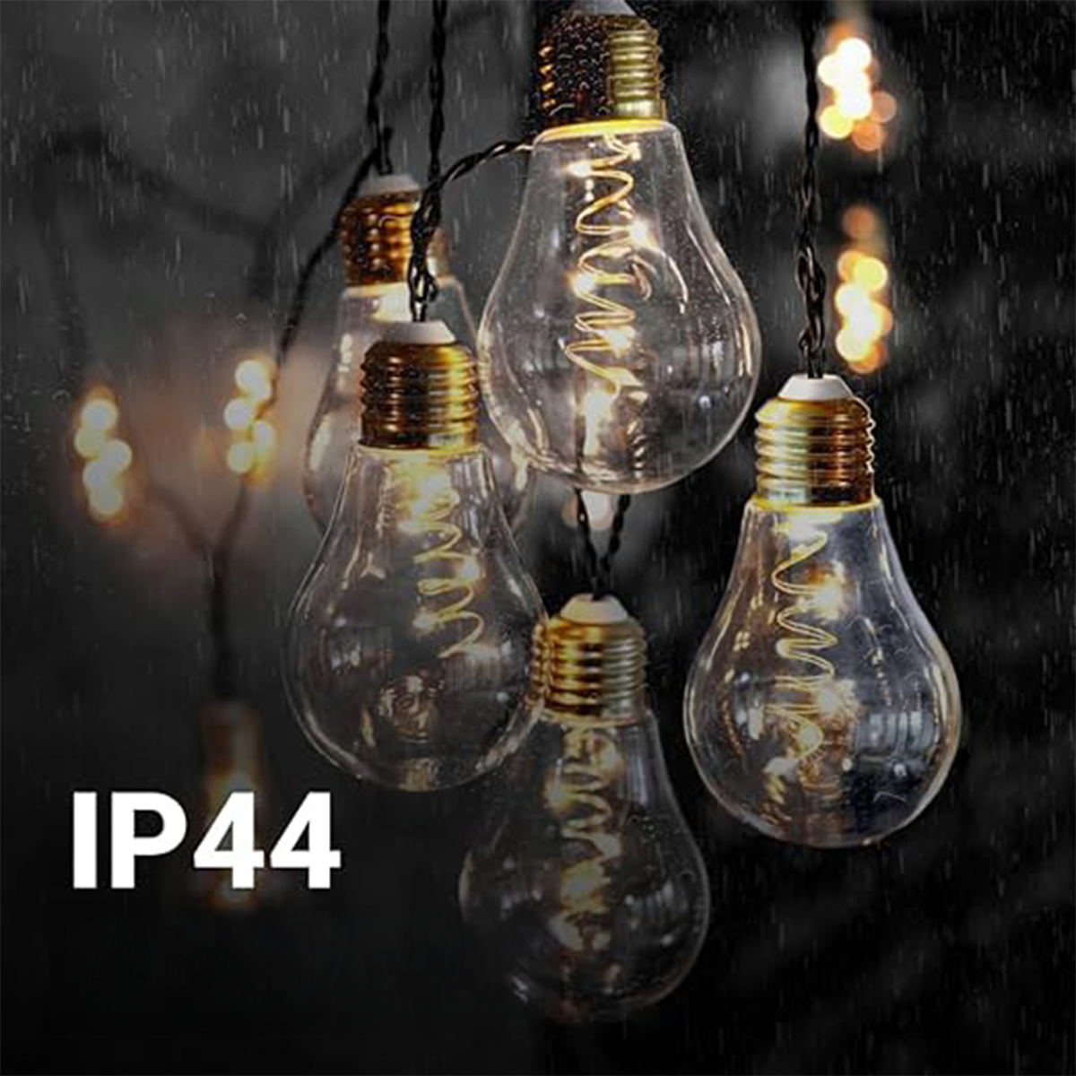 GlowFest – Solar LED svetlobni niz z žarnicami