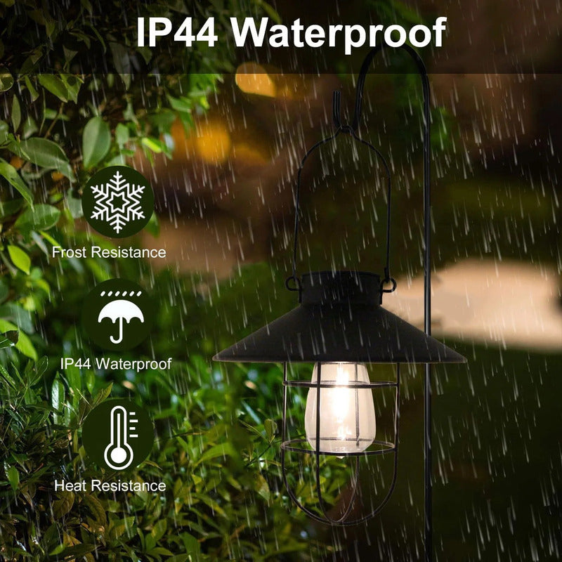 Agnes - Vintage Metall Solar Wandleuchte