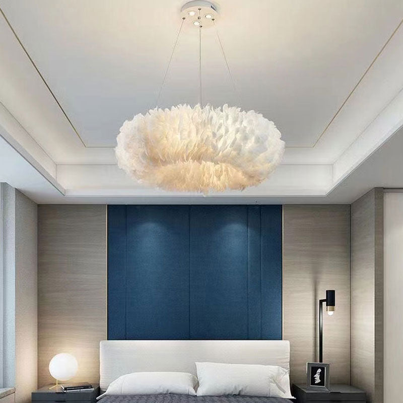 Feathra - Federring-Pendelleuchte