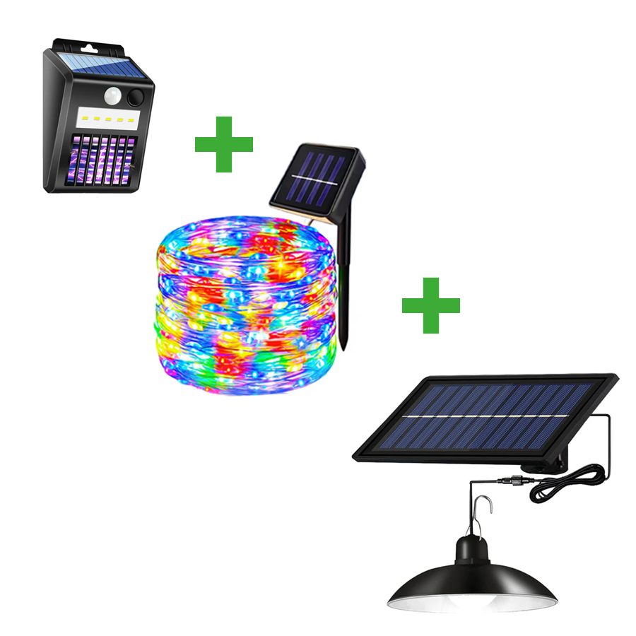 Solar-Outdoor-Essentials für den Abend (Raumungsverkauf)