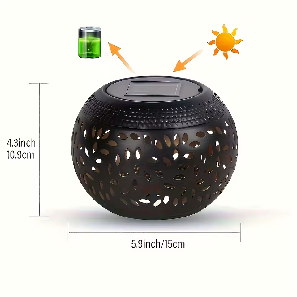 LumiBloom – Solarbetriebene Gartenblumenleuchten