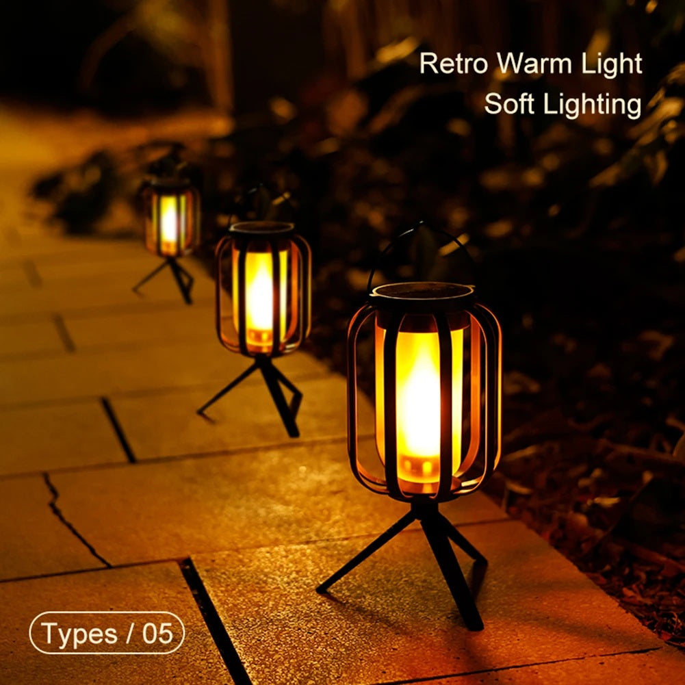 GlowWeave – okrogle sončne svetilke iz kovine