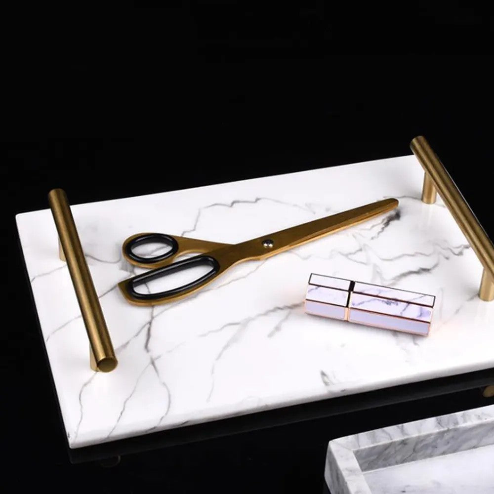 Nordic Marmor-Stil Präsentationstablett