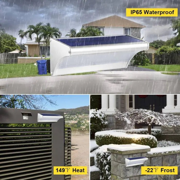 LumaGuard – Solarno zunanje svetilo z gibljivim senzorjem