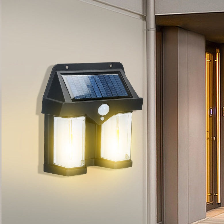 SuncrestDuo™ - IP65 Solar-Wandleuchte
