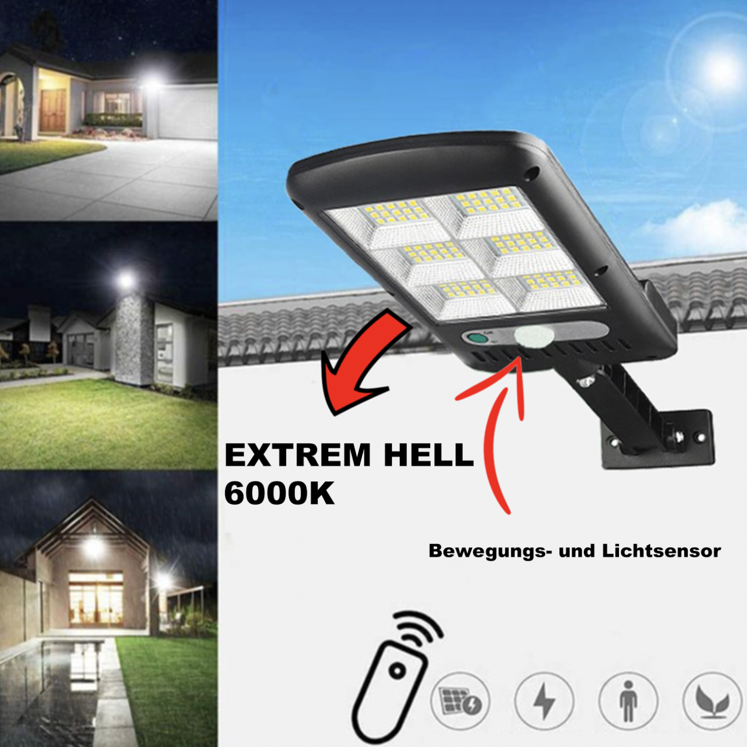 IlluminateSolar™ - Ostateczna lampa LED zasilana energią słoneczną