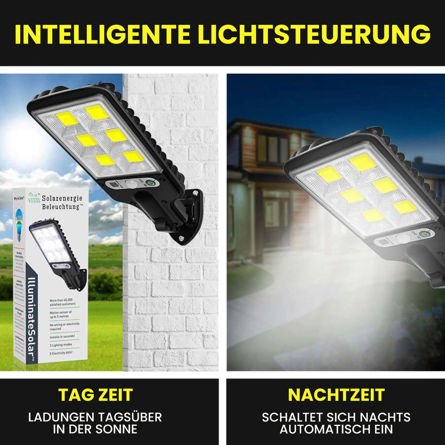IlluminateSolar - Ultimativna solarna LED ulična svetilka