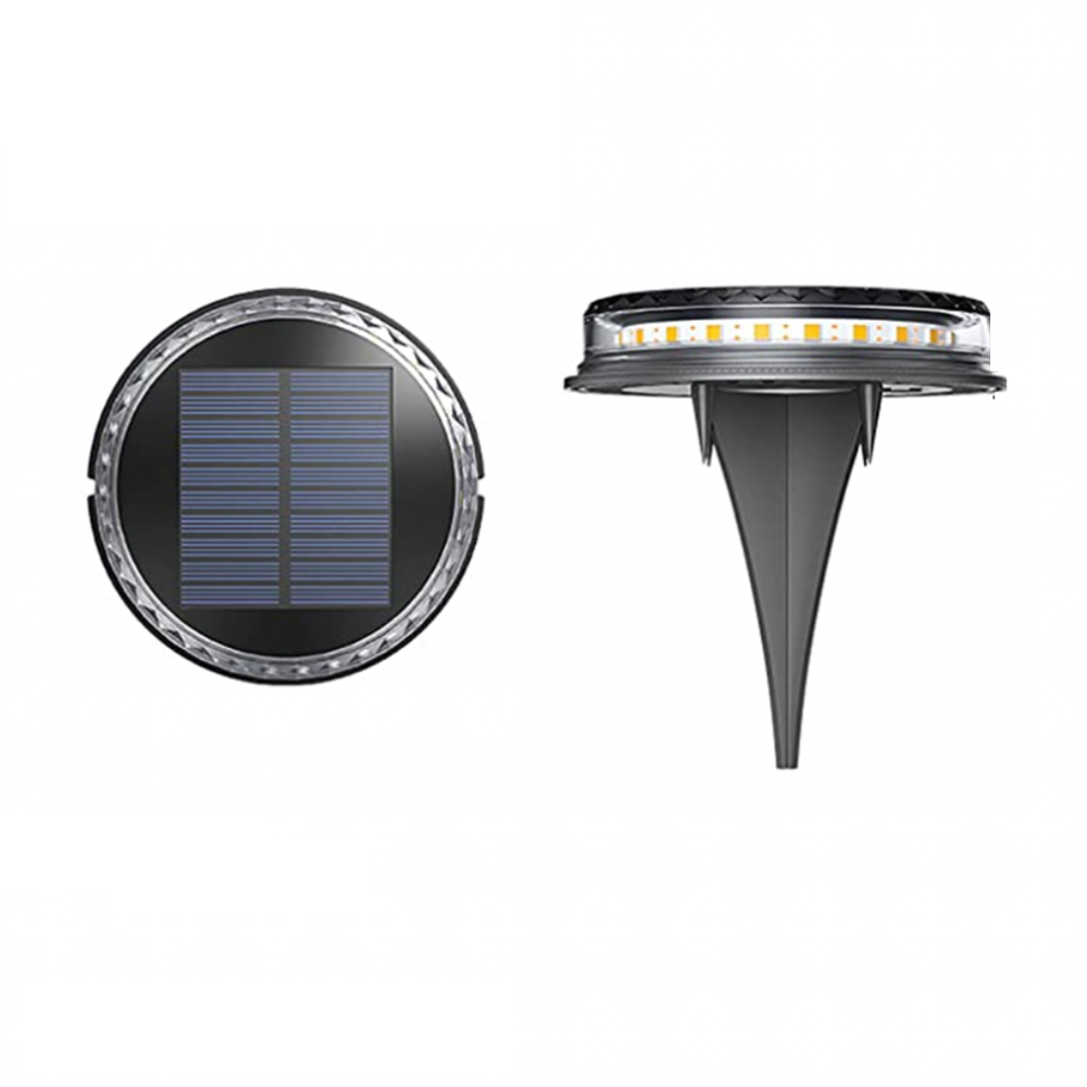 Kolorowa solarny lampion ogrodowy – zmieniające kolor światło LED do ogrodu na zewnątrz