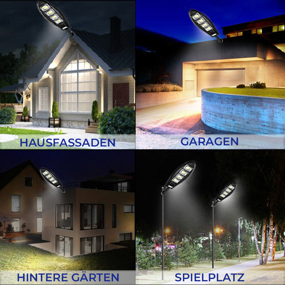 DragonSolar™ 600W LED reflektor zewnętrzny – solarny lampka bezpieczeństwa z czujnikiem ruchu