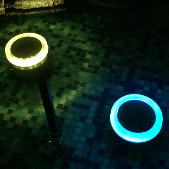 AquaGlow - Solar-Schwimmende LED-Poolleuchte