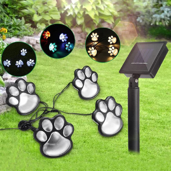 Noctura - Solarne lampy ogrodowe i ogrodzeniowe (4 sztuki)