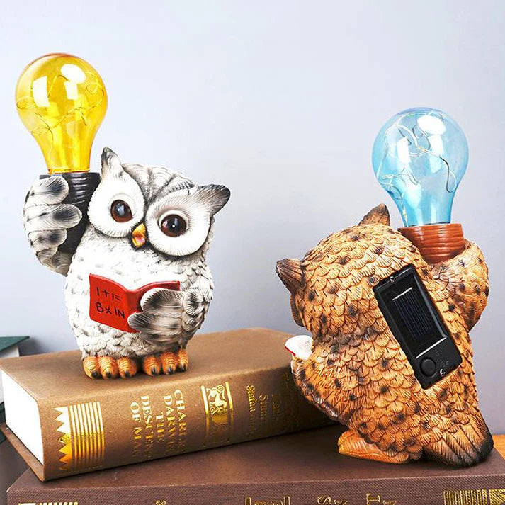 Noctura - Solarne lampy ogrodowe i ogrodzeniowe (4 sztuki)