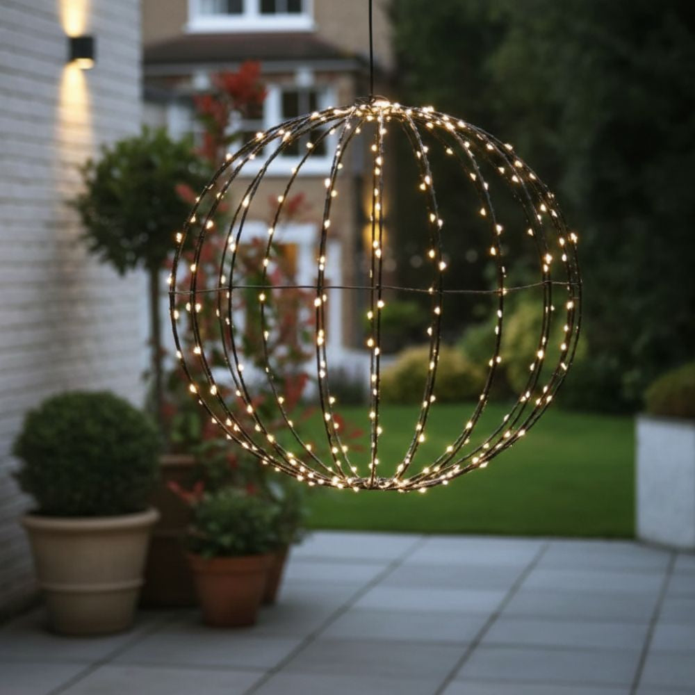 GlowSphere – LED Kugelleuchte für Außen