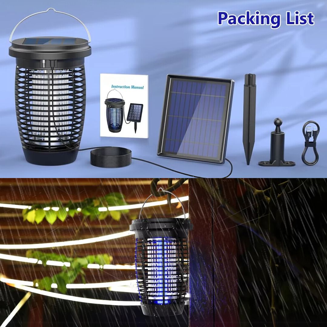 ZapCore - 2 in 1 Solar-Mückenlampe
