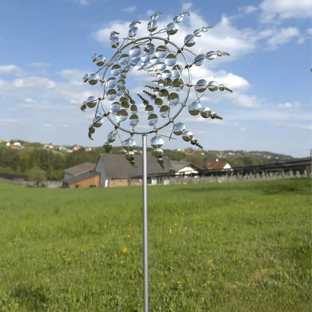 AeroSpin | Handgemachte Elegante Windmühle Für Den Garten Metall