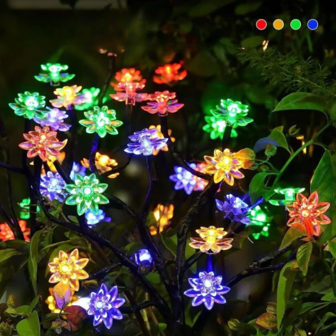 BloomLight - Dekorative Solar-Gartenlampen
