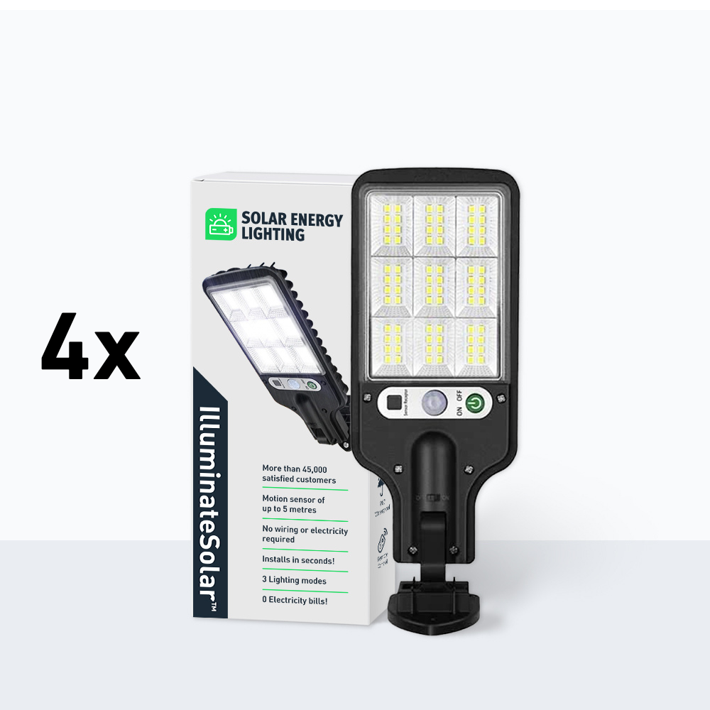 IlluminateSolar™- Die ultimative solarbetriebene LED-Straßenlampe