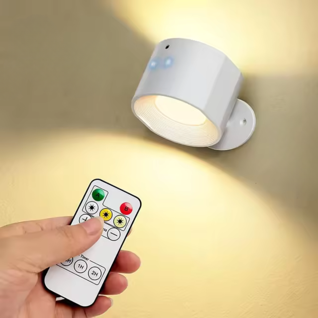 Vista Pro - Die 360° wiederaufladbare LED-Wandleuchte