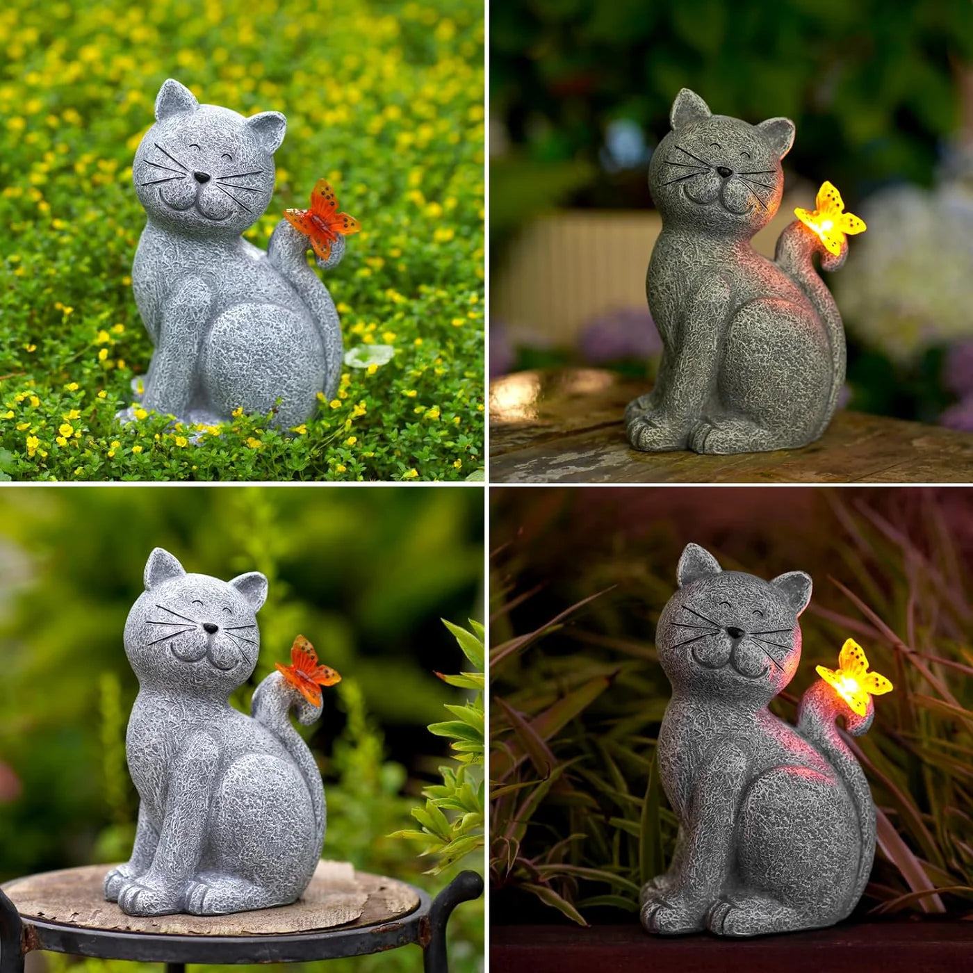 SolarWhisker Katzenfigur