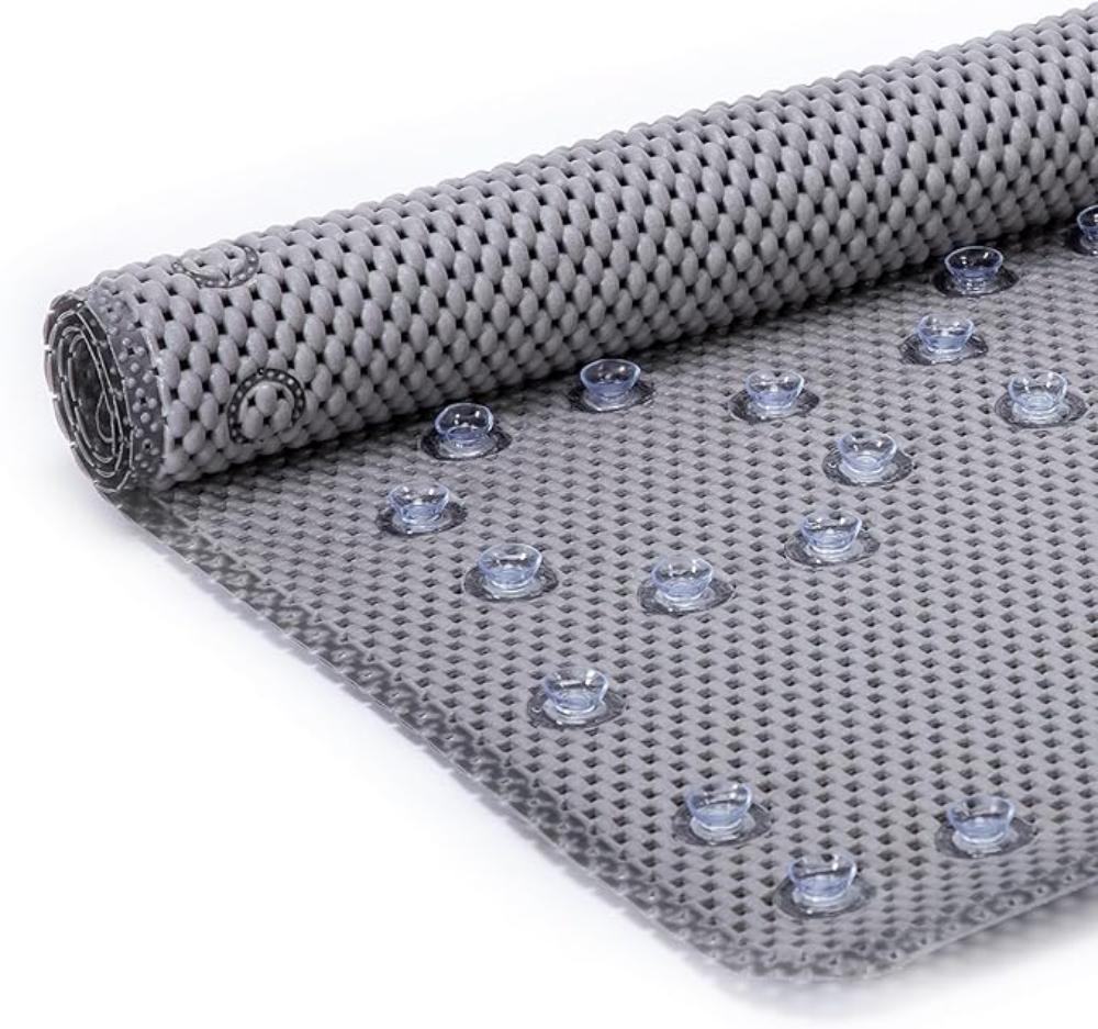 AquaComfort | Rutschfeste Weiche Badewannenmatte mit Saugnäpfen 0