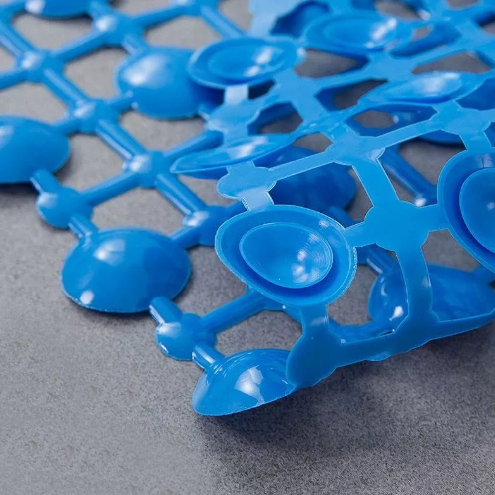 BadeGrip | Rutschfeste Antibakterielle Duschmatte mit Saugnäpfen 7