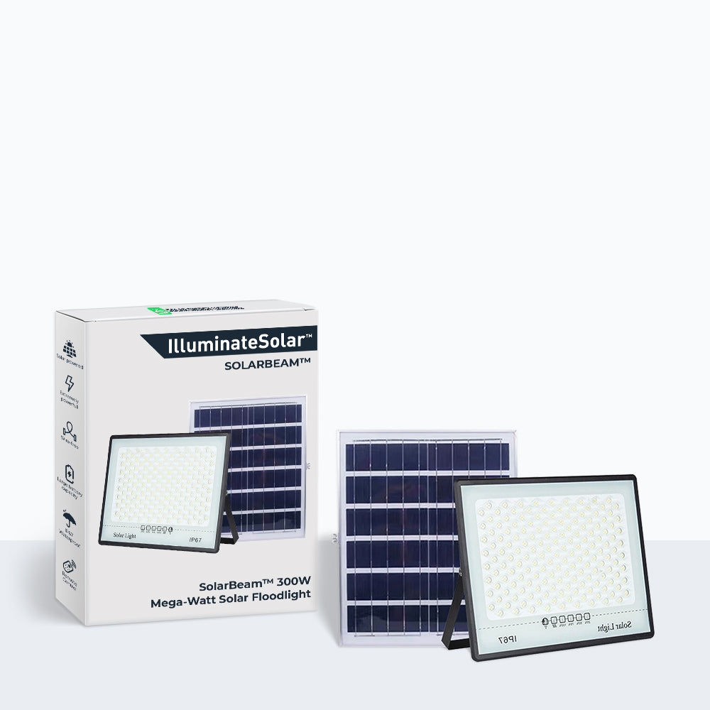 SolarBeam™ 300W - Mega-Watt-Solar-Flutlicht