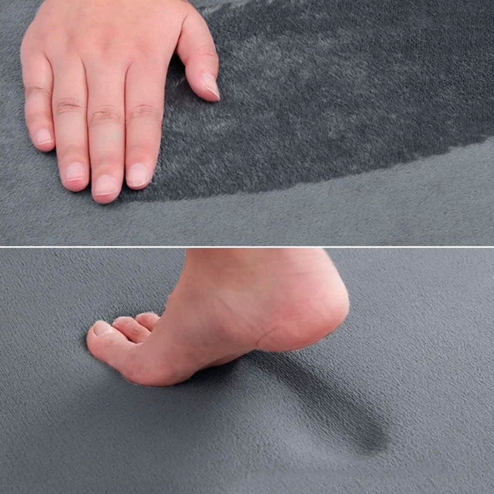 FlauschLust | Weich Rutschfest Memory Foam Badematte für Badezimmer 2