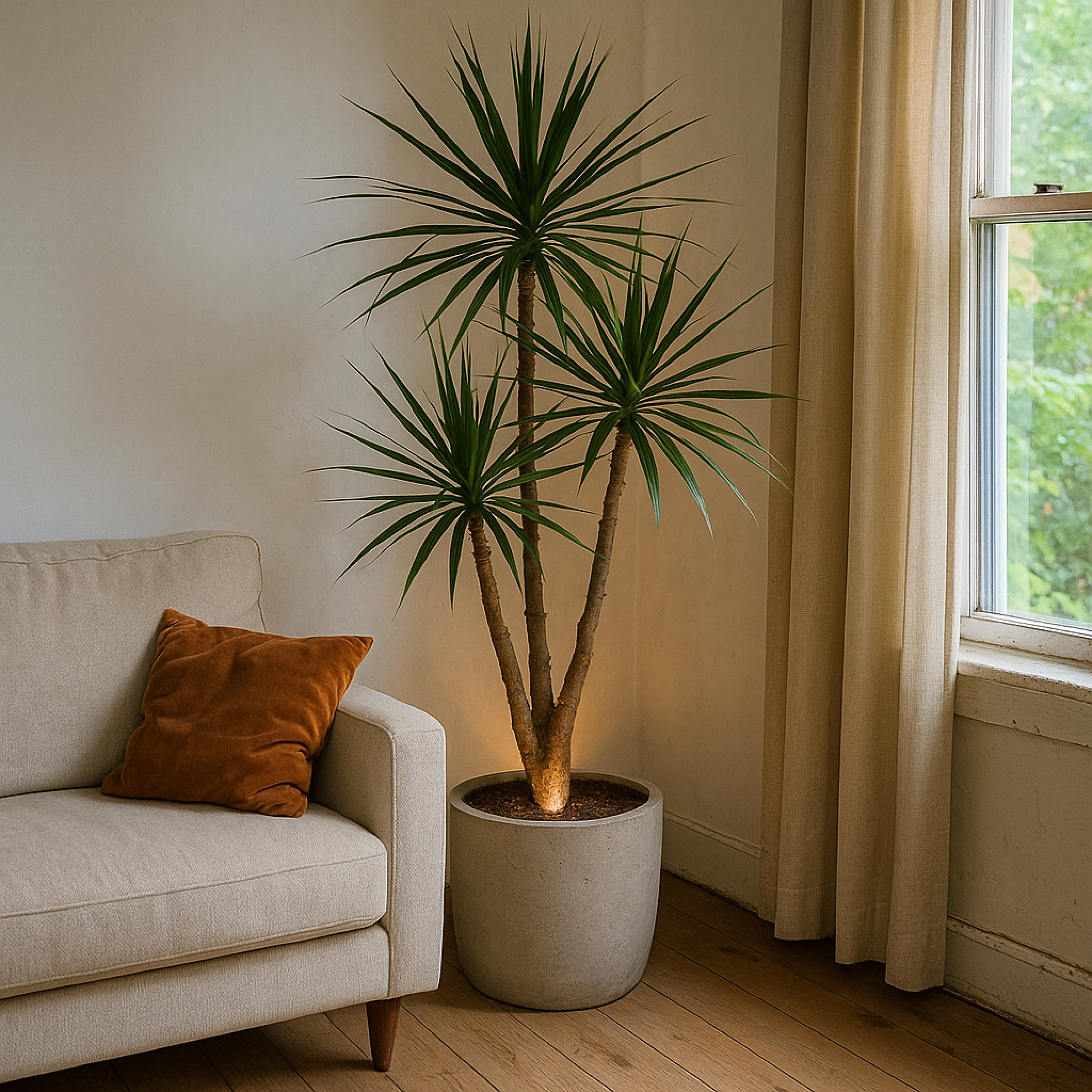 FloraGlow | Elegante Dimmbar Kabellose LED Pflanzenleuchte mit RGB-Farben 1