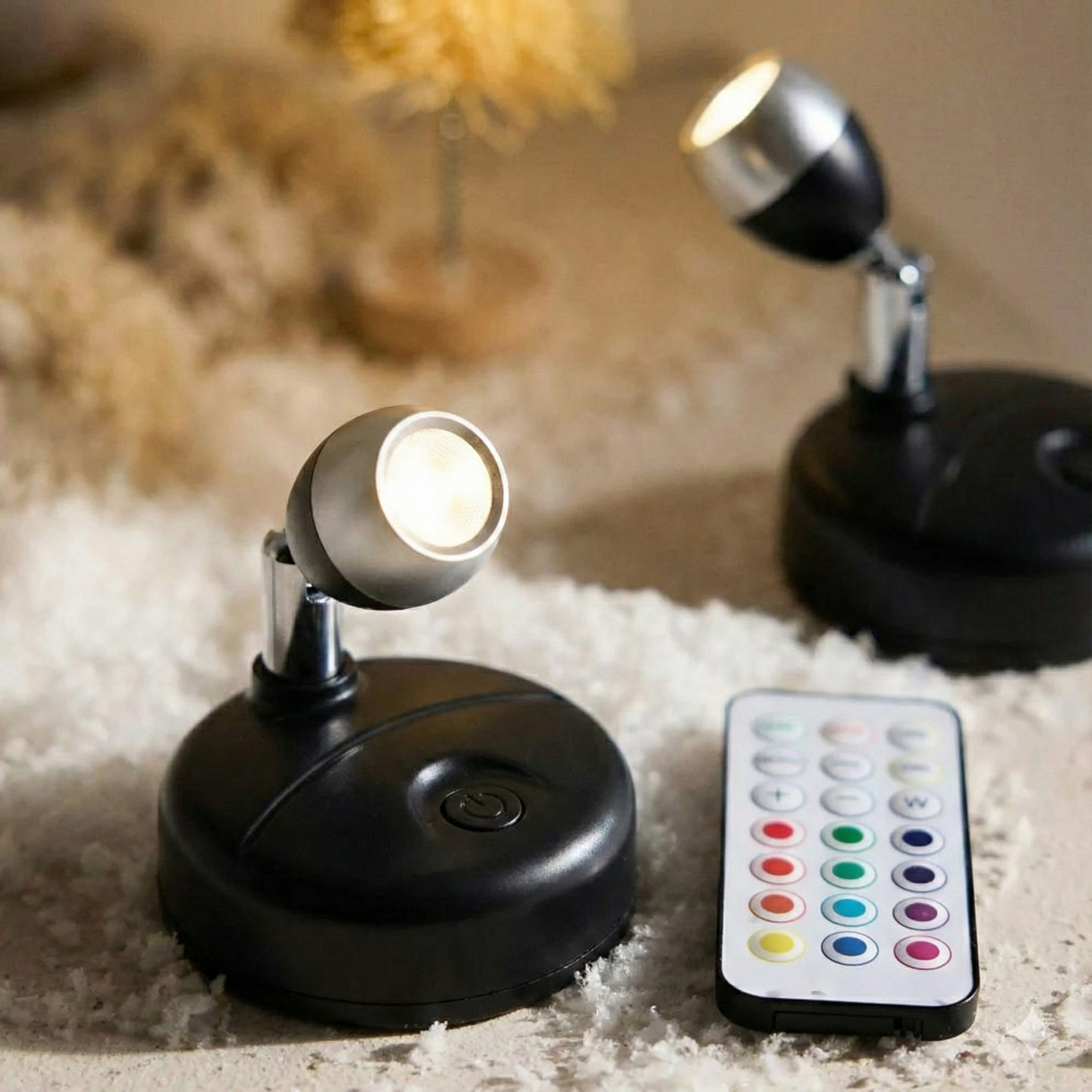 FloraGlow | Elegante Dimmbar Kabellose LED Pflanzenleuchte mit RGB-Farben 5