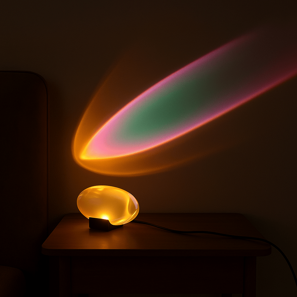 GlasEleganz | Stilvolle Verstellbare LED Tischlampe für Wohnräume 1