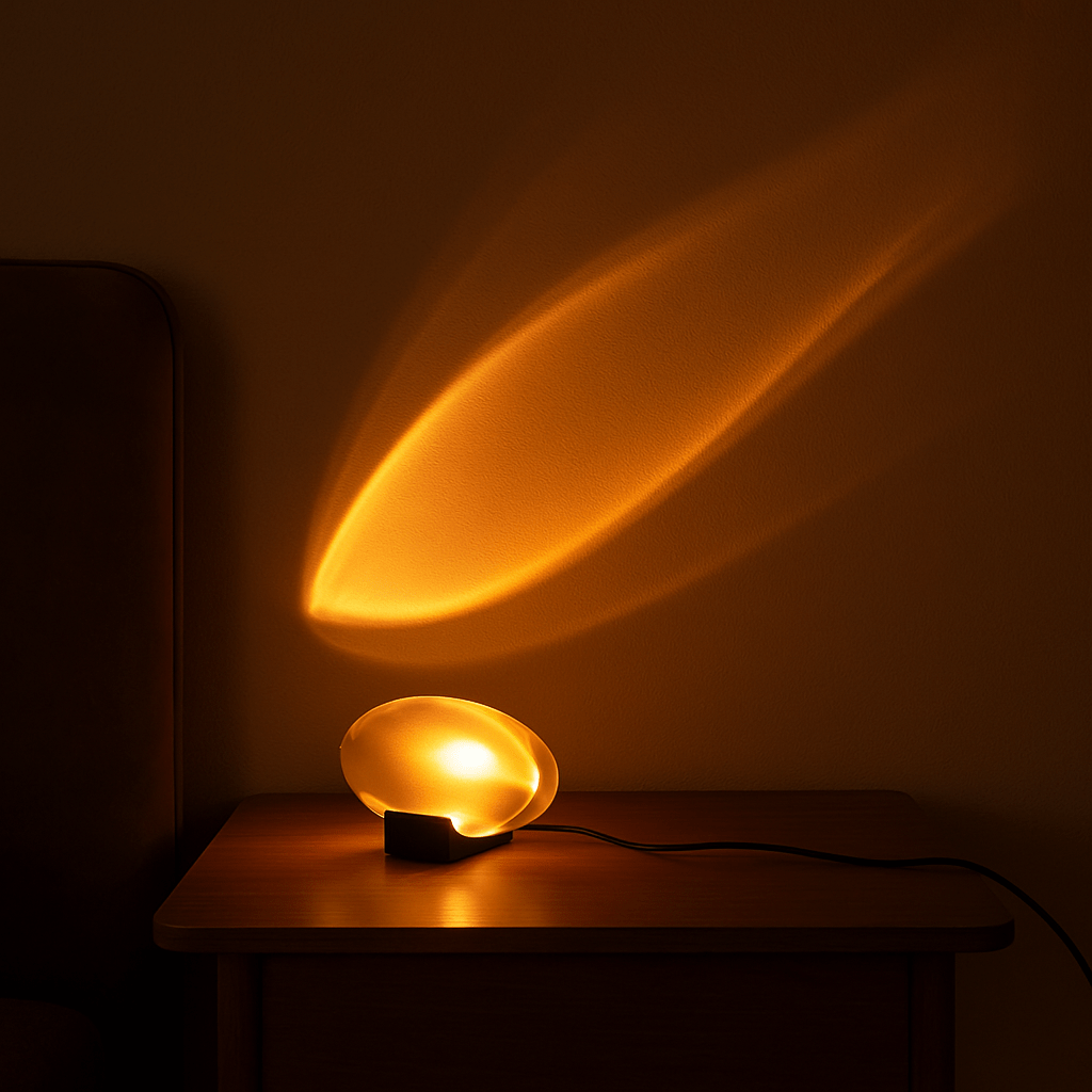 GlasEleganz | Stilvolle Verstellbare LED Tischlampe für Wohnräume 2