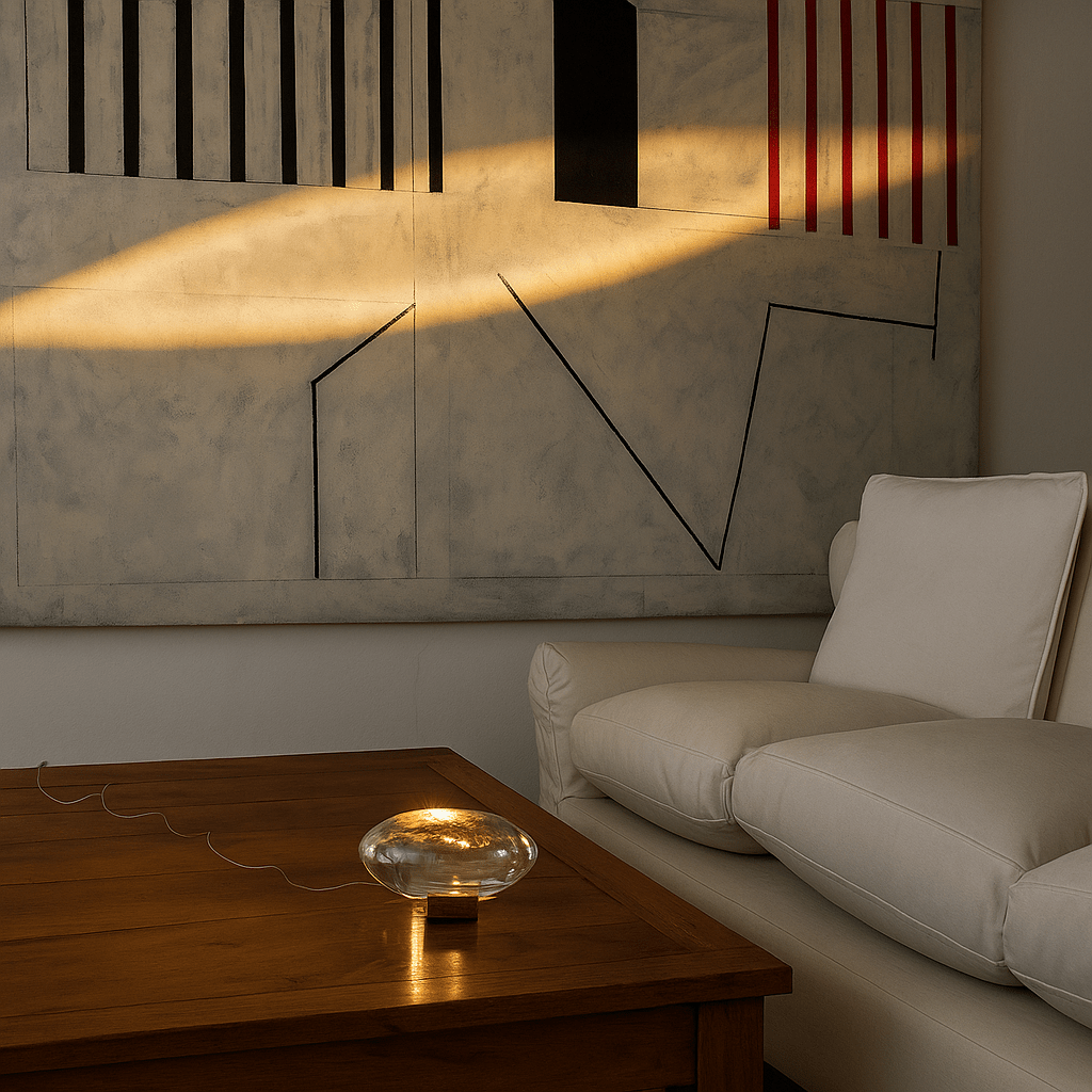 GlasEleganz | Stilvolle Verstellbare LED Tischlampe für Wohnräume 4