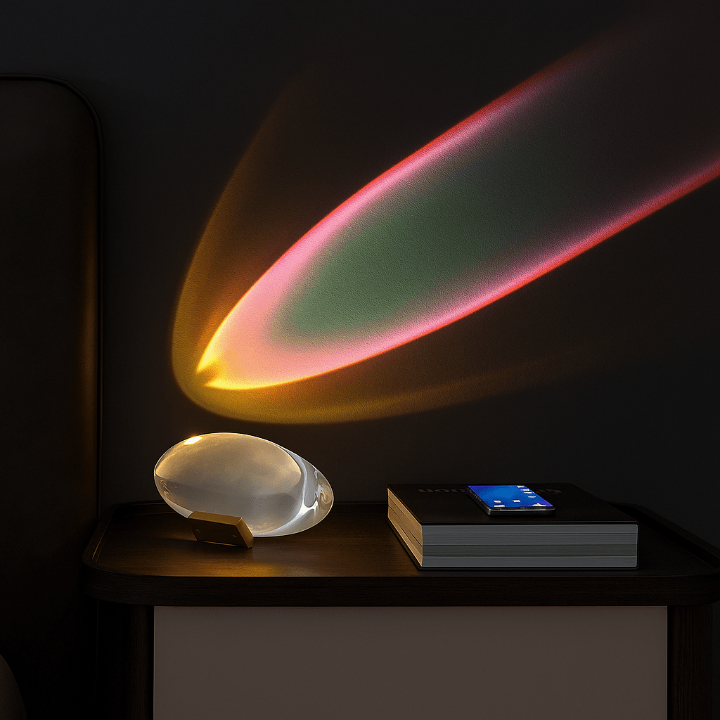 GlasEleganz | Stilvolle Verstellbare LED Tischlampe für Wohnräume 5