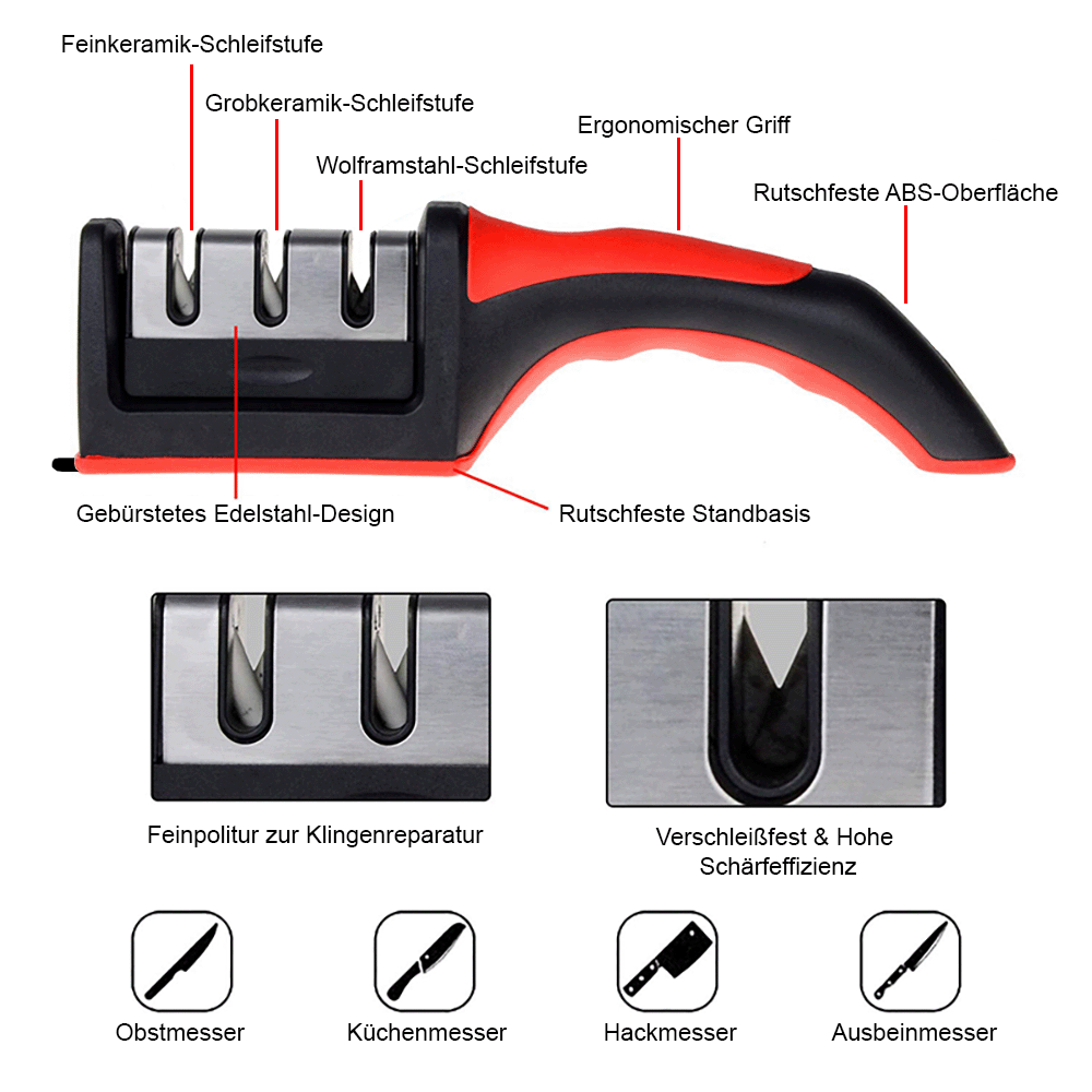 Messerschärfer für die Küche