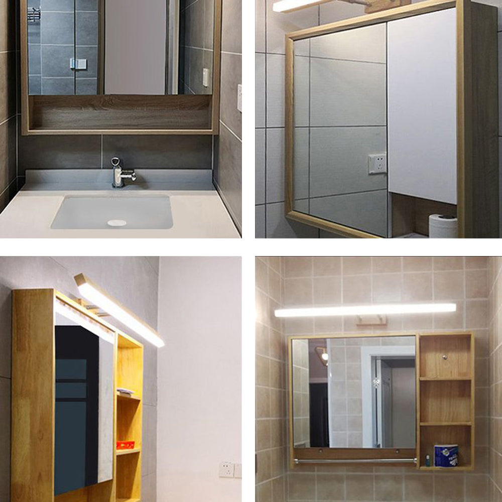 LioraWood | Elegante Holz-Metall LED Wandleuchte für Stilvolle Räume 6