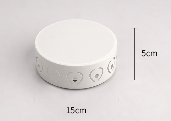 Lunoval | Elegante Flache LED Deckenleuchte Für Wohnzimmer und Außenbereiche 7