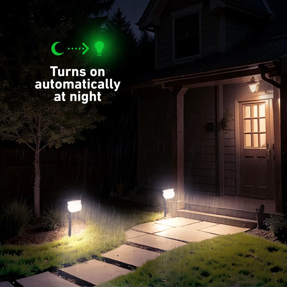 Solarny lampion krajobrazowy