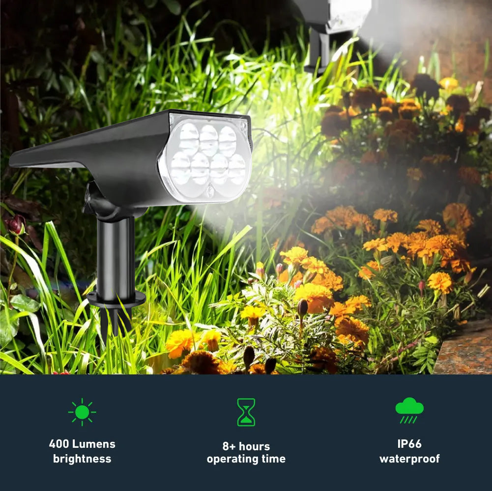 Solarny lampion krajobrazowy