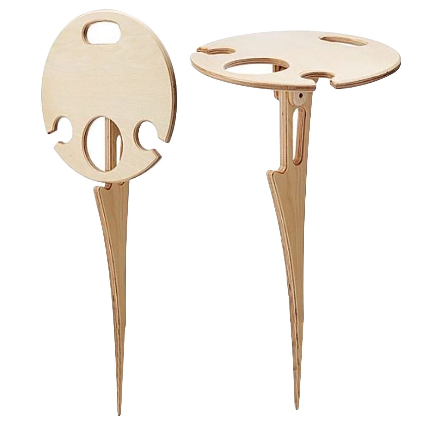 Naturholz | Klappbarer Picknicktisch Für Unvergessliche Outdoor-Momente 3