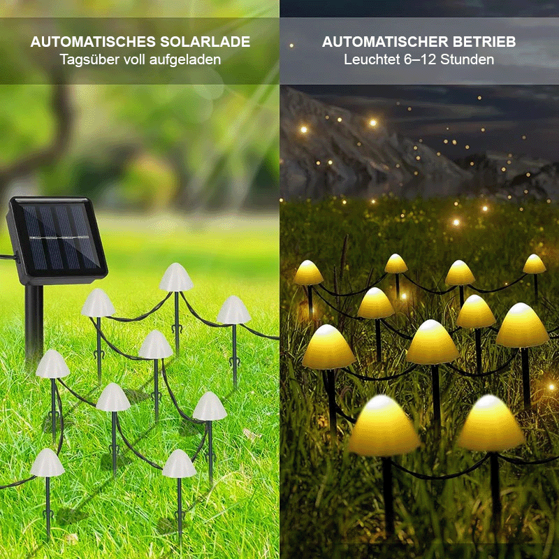 SunShroom™ - Solar Garten-Pilz-Leuchten