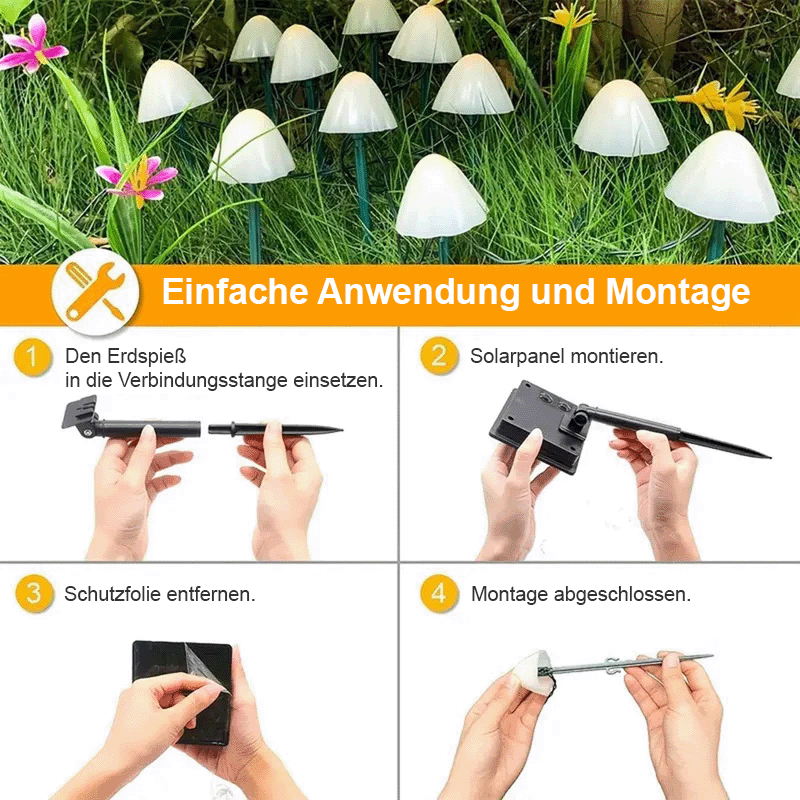SunShroom™ - Solar Garten-Pilz-Leuchten