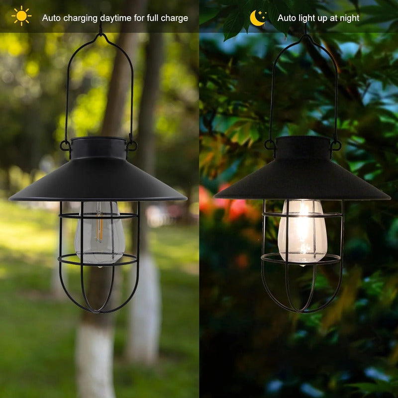 Agnes - Vintage Metall Solar Wandleuchte