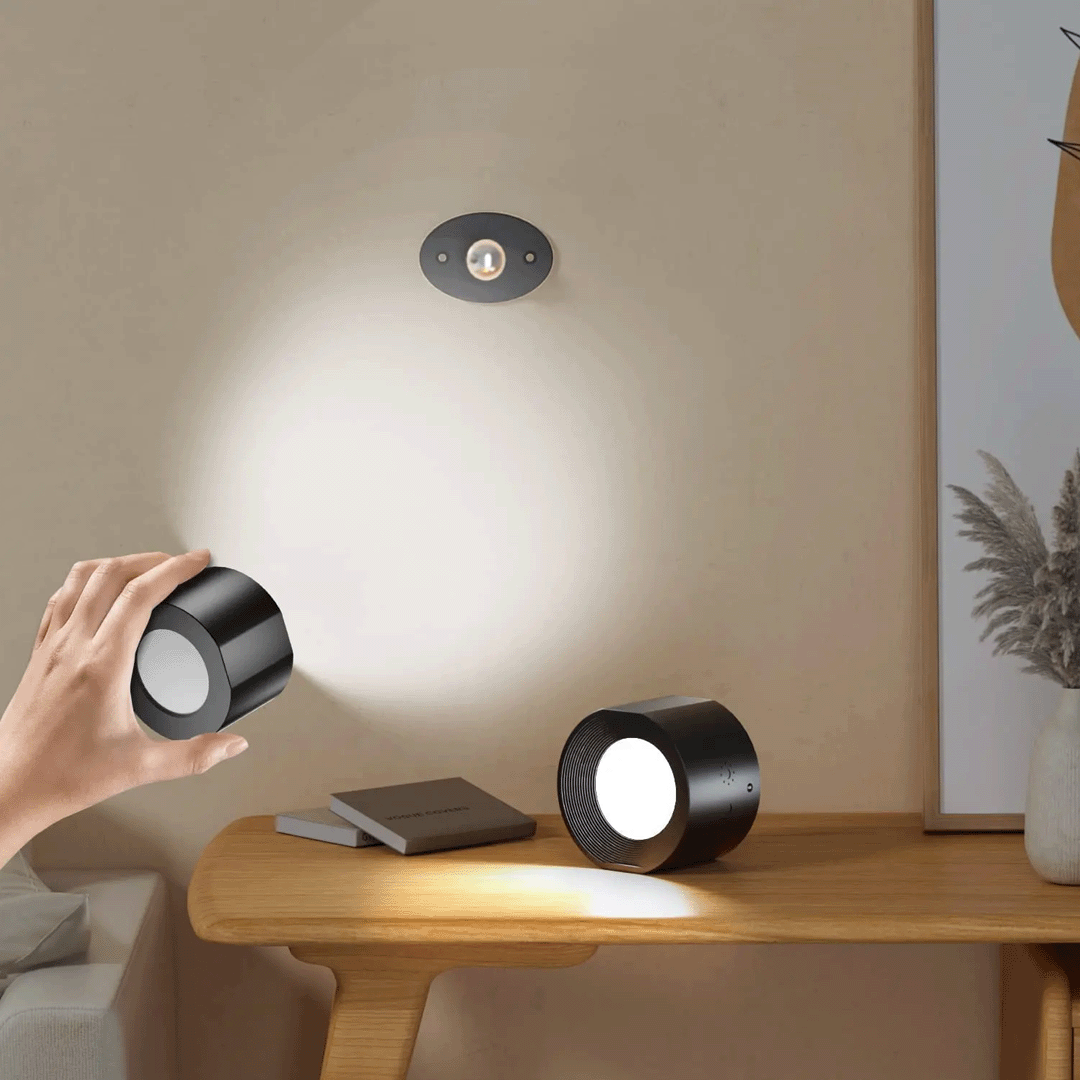 Vista Pro - Die 360° wiederaufladbare LED-Wandleuchte