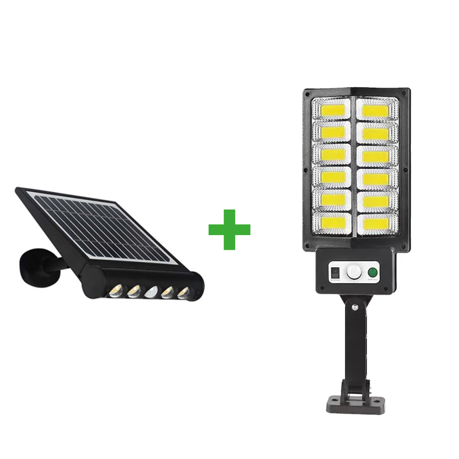 GuardSolar™ – širokokotni solarni LED varnostni svetilka s senzorjem gibanja